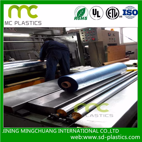 Vinyl PVC Clear/Opaque/Matte/Soft/Flexible Film for Wrapping, Packaging, Cover, Printing, Medical, Protection
